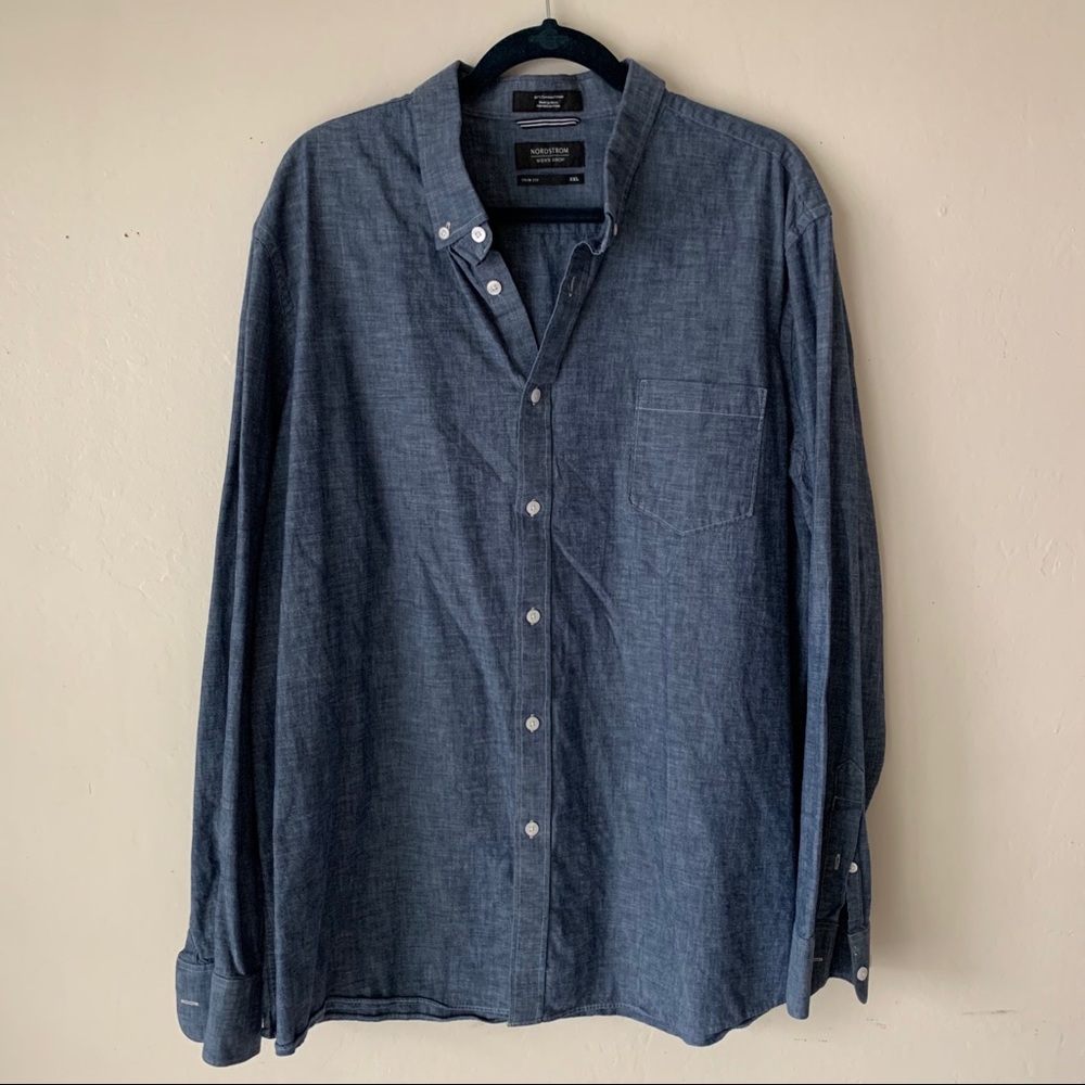 Denim Nordstrom’s Long Sleeve Button Up
